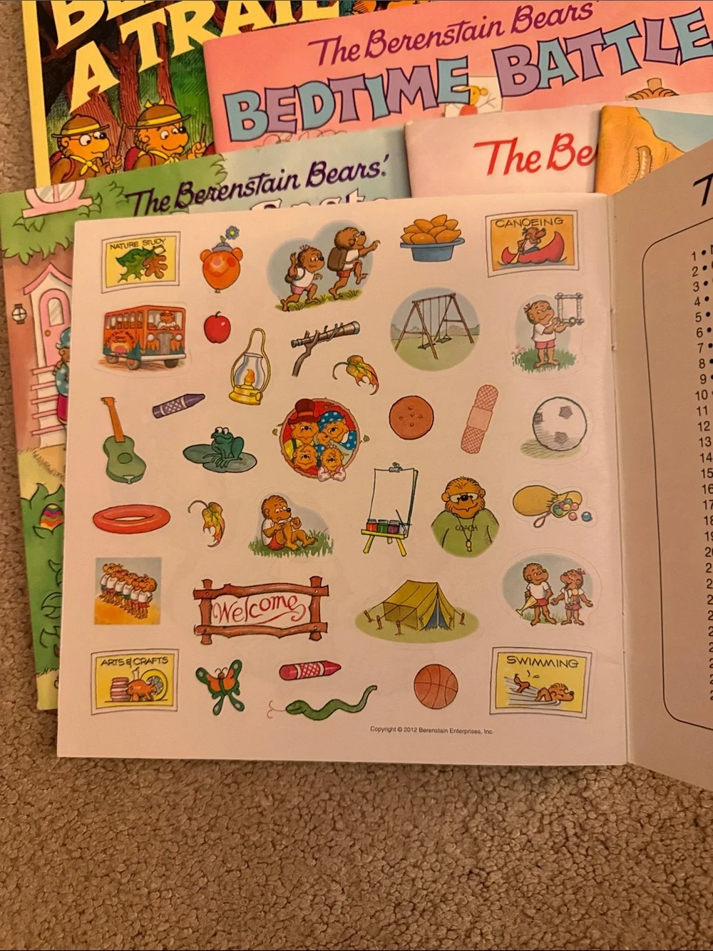 Kids Berenstain Bear Book Set